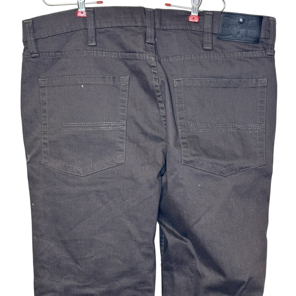 Cody James‎ Men's Jeans Straight Leg Regular Fit Denim High-Rise Gray 40Wx32L - Picture 5 of 9